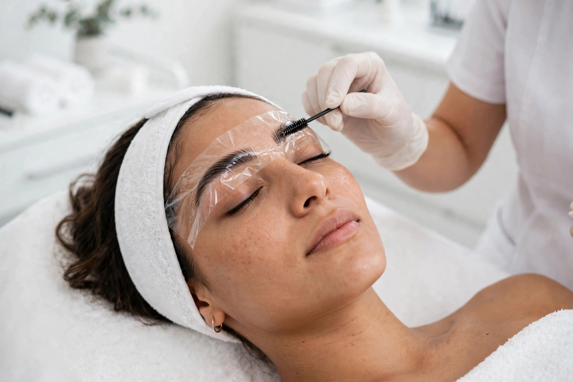 Lamination des sourcils