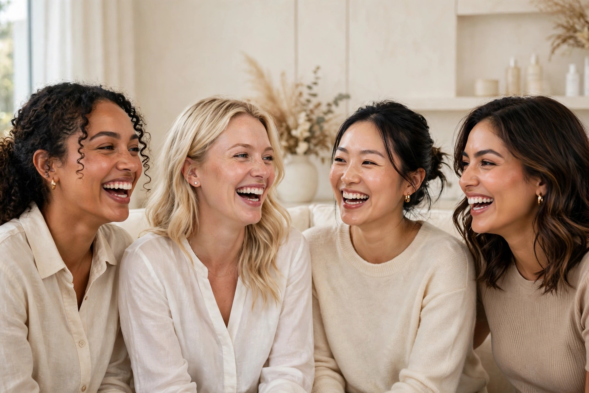 Clientes heureuses chez BeyondSkin