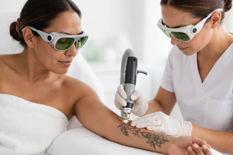 Détatouage au laser