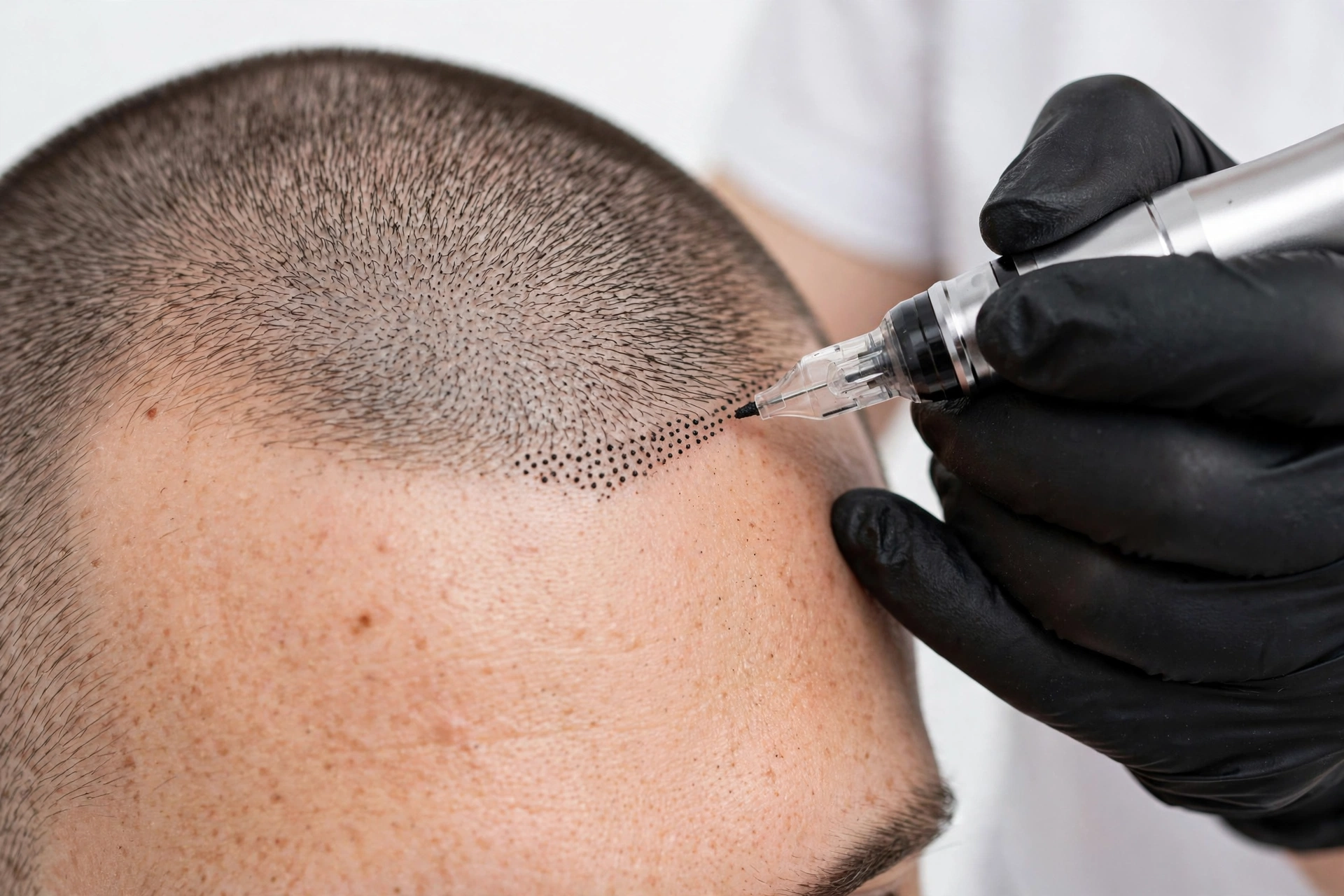 Micropigmentation capillaire